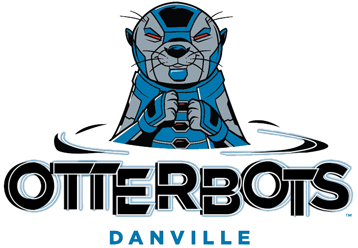 Danville Otterbots 2021-Pres Primary Logo iron on transfers for T-shirts